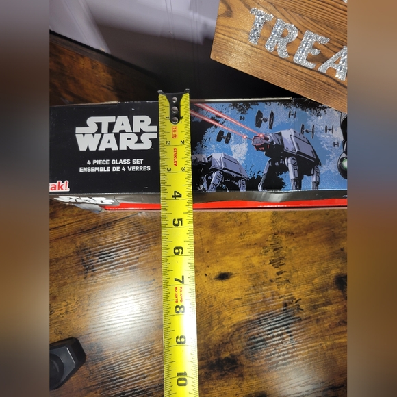 Disney Star Wars  Glass Set - Black, Red, Orange The Force Awakens - Picture 8 of 12